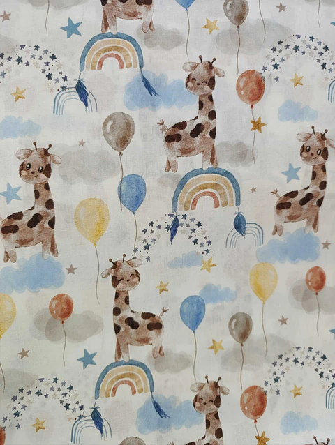 Tecido Girafas