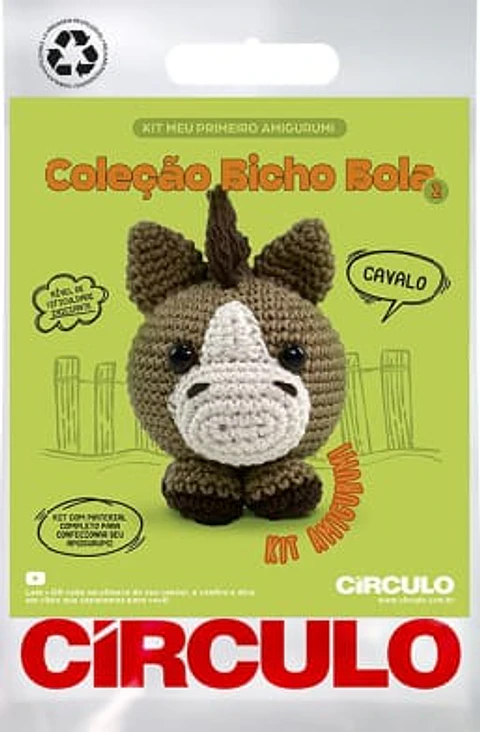 Kit Meu primeiro Amigurumi