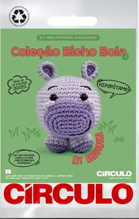 Kit Meu primeiro Amigurumi