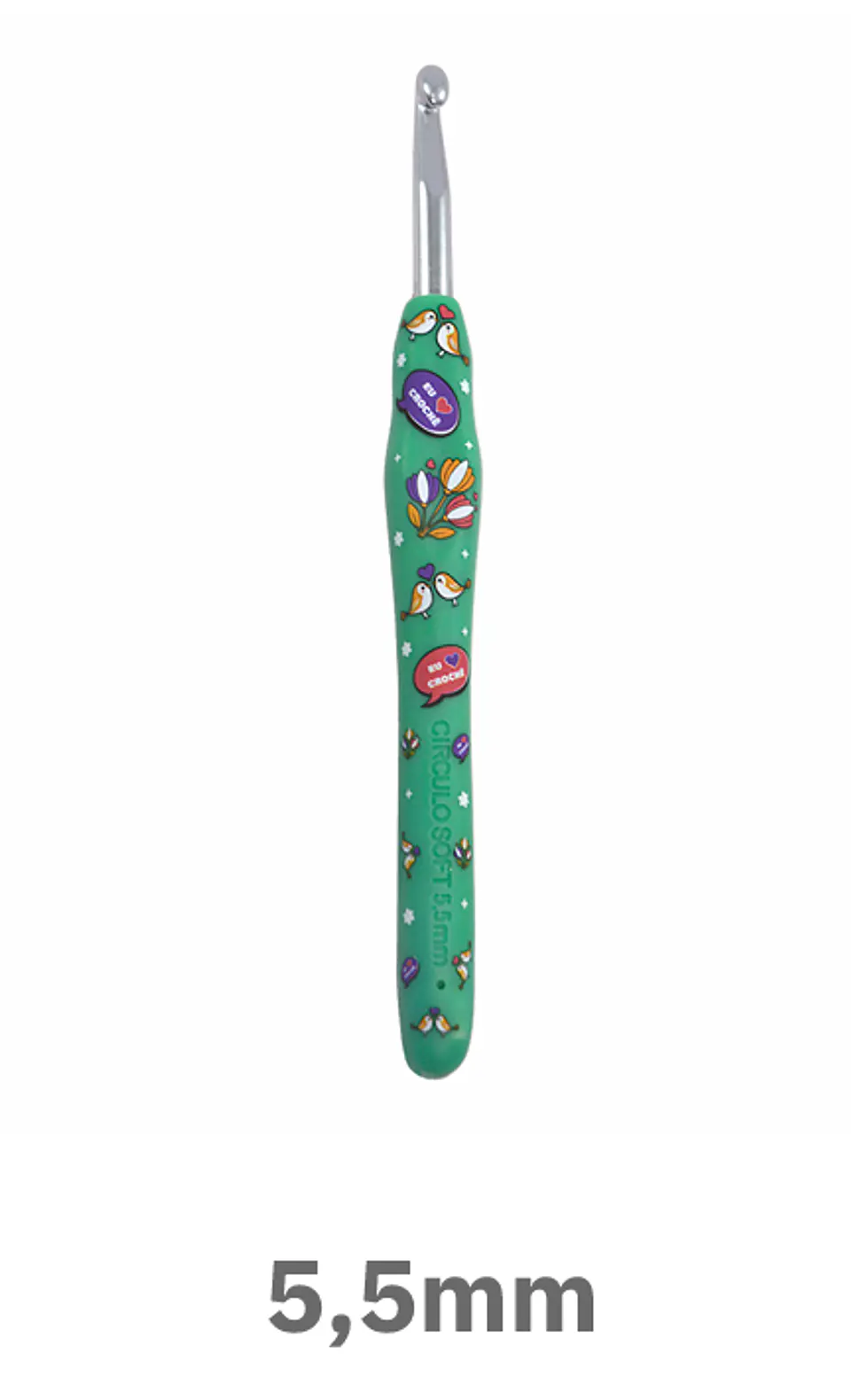 Agulhas crochet Soft estampadas 9