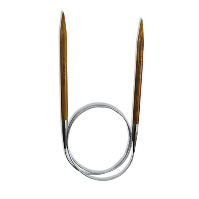 Agulha Circular de bambu