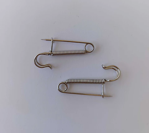 Alfinetes de peito para tricot