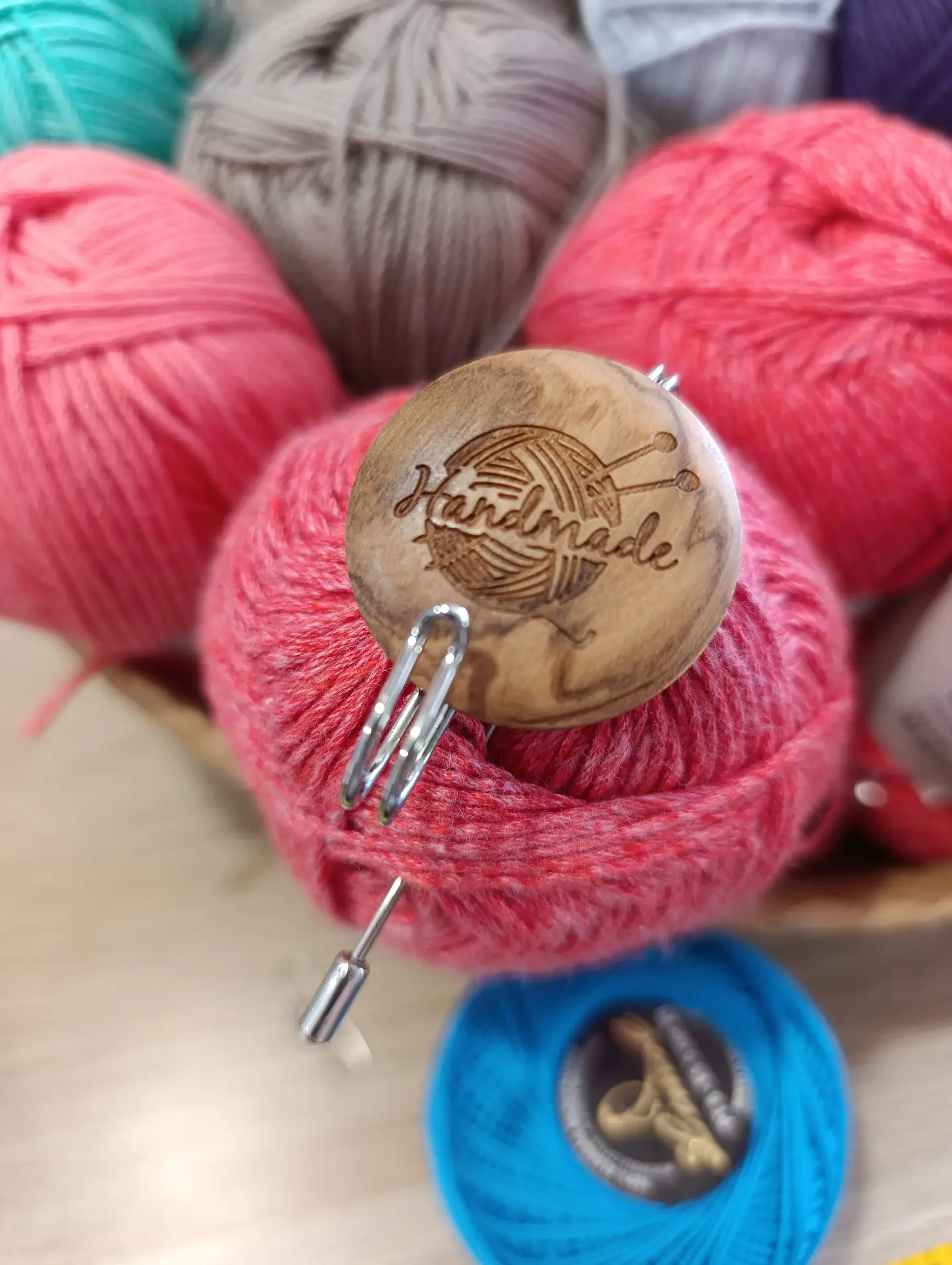 Alfinete peito para tricot 1