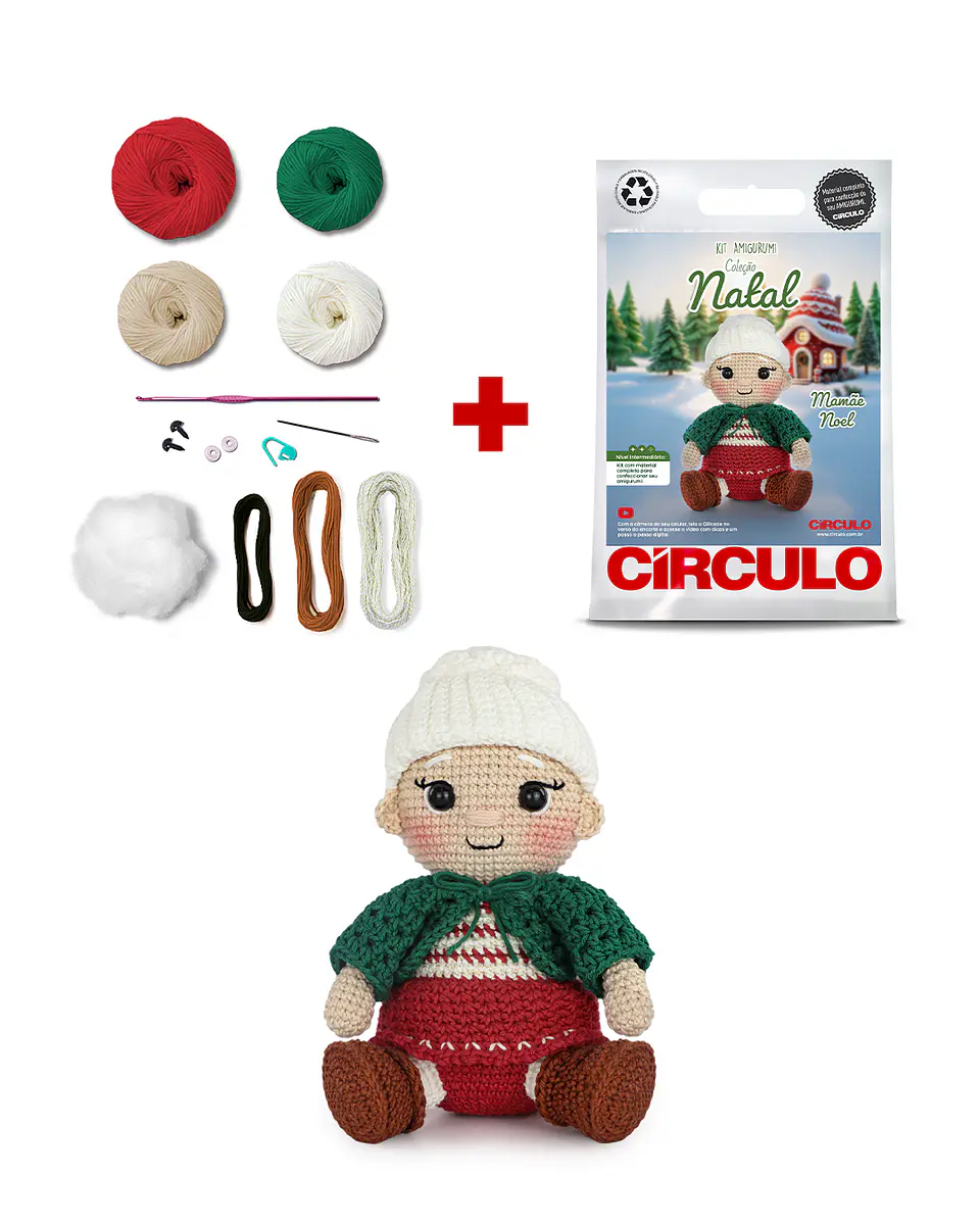 Kit amigurumi Natal 4