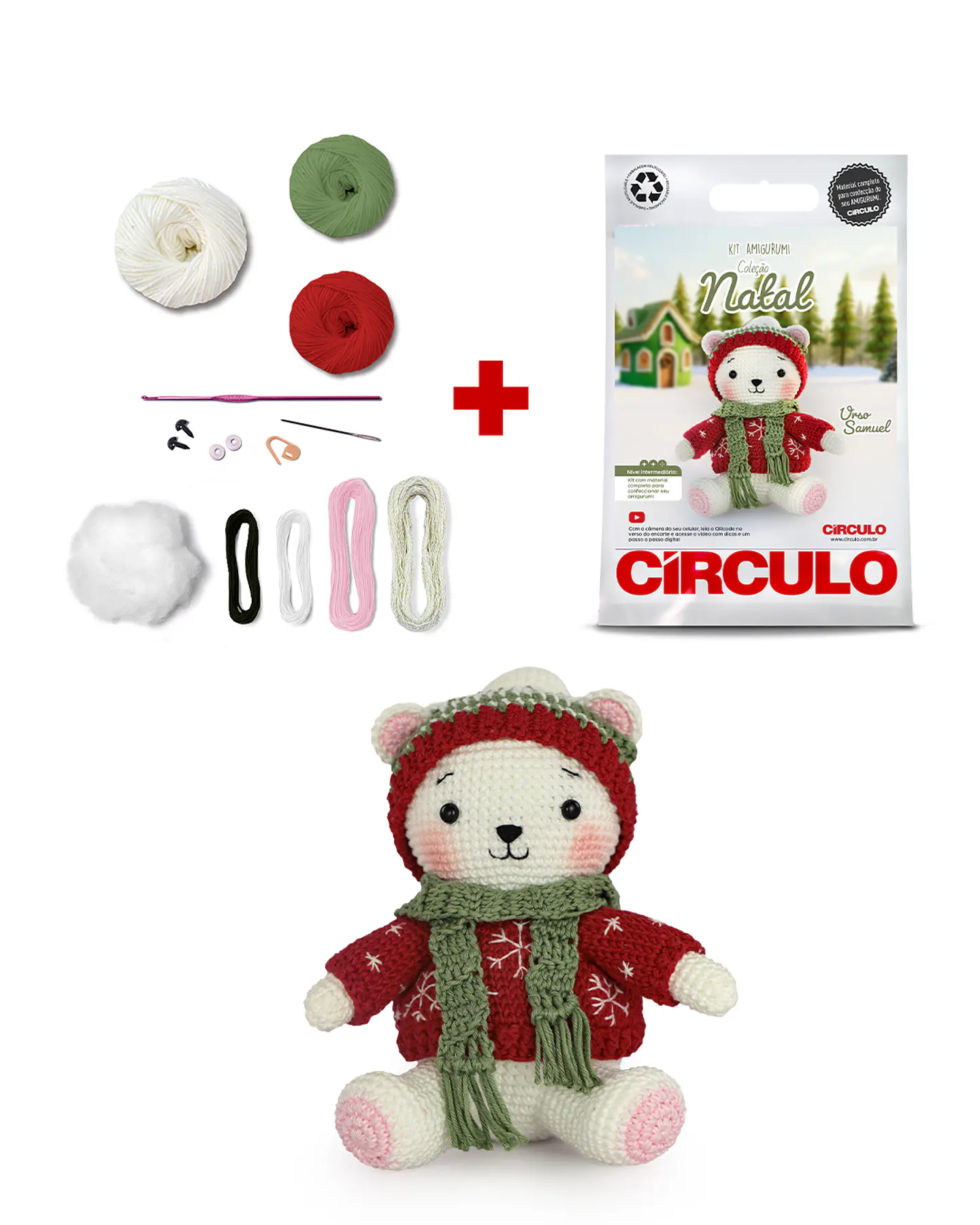 Kit amigurumi Natal 6