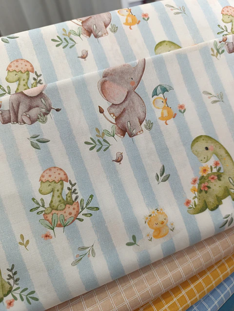 Tecido Dinosauro