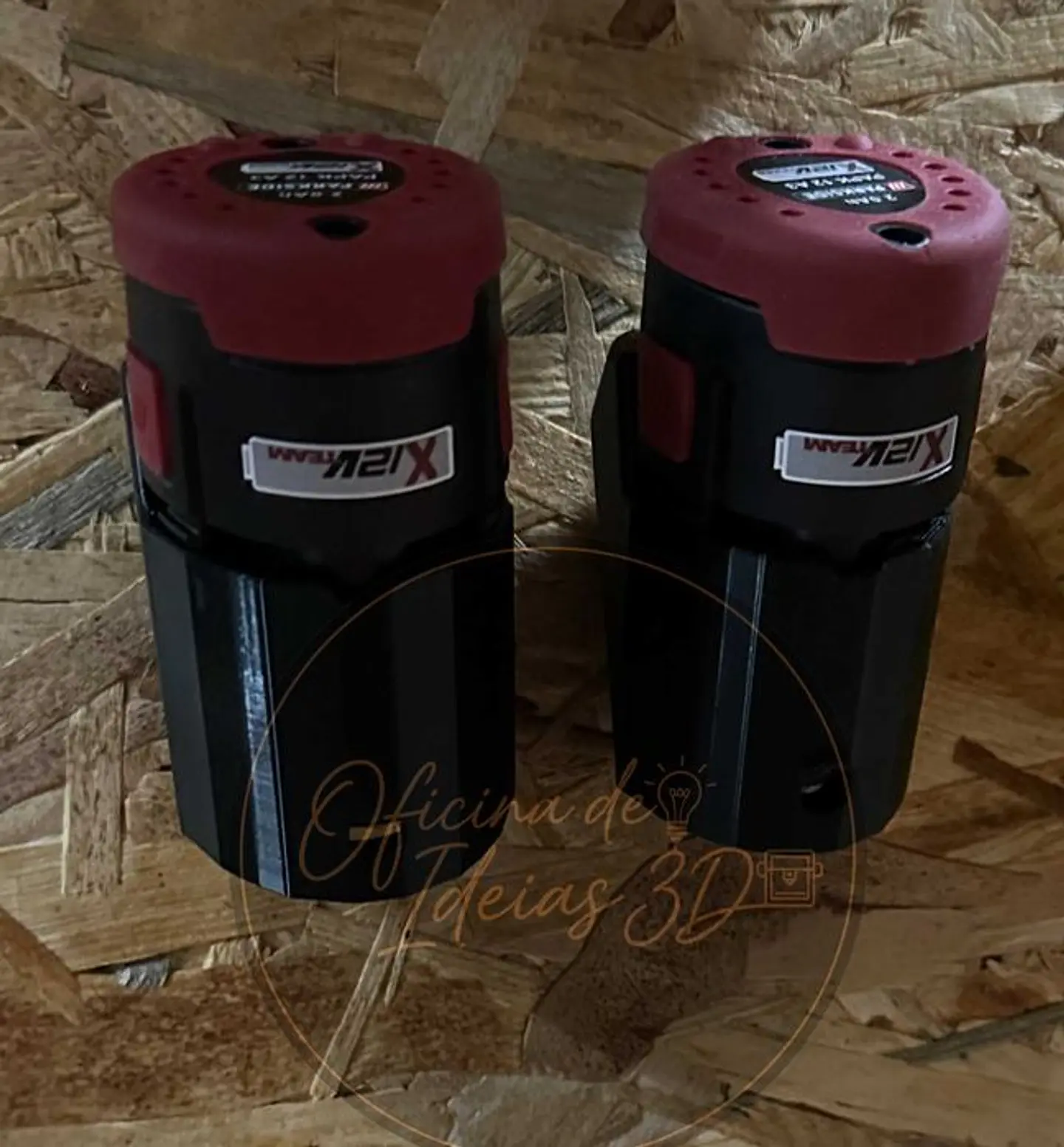 Suporte baterias Parkside X12 2