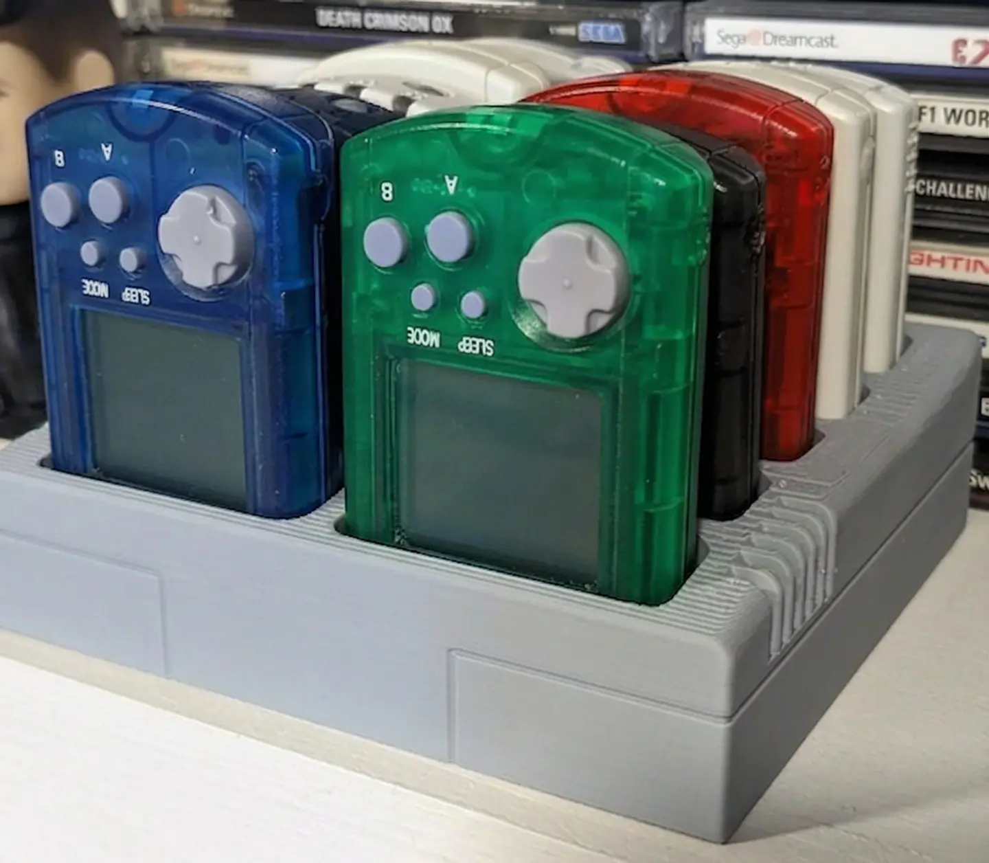 Suporte VMU (cartão de memória) SEGA Dreamcast 2