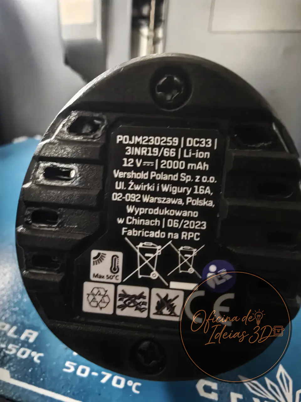 Suporte Bateria NITEO 12V 2