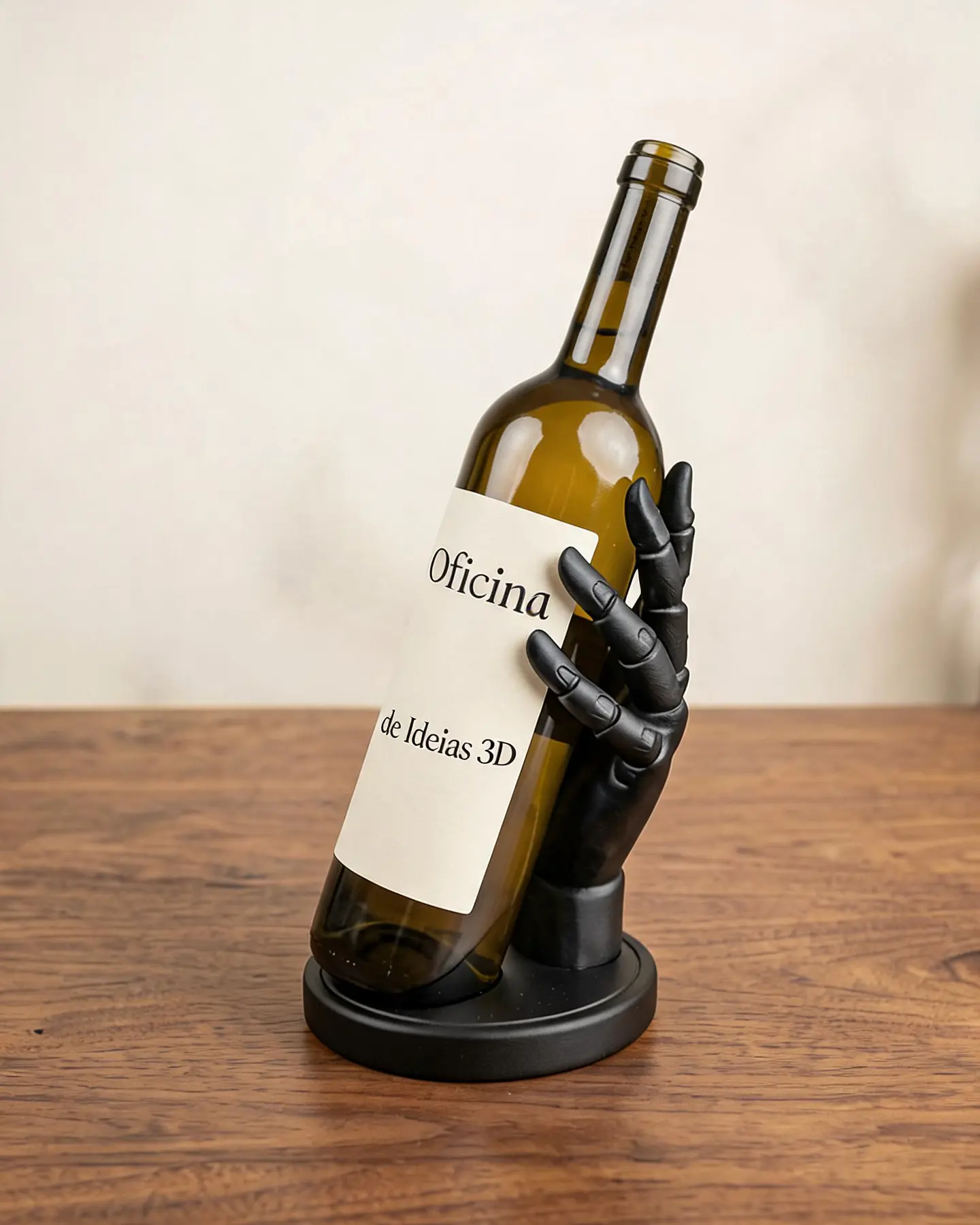 Suporte para Garrafas de Vinho 