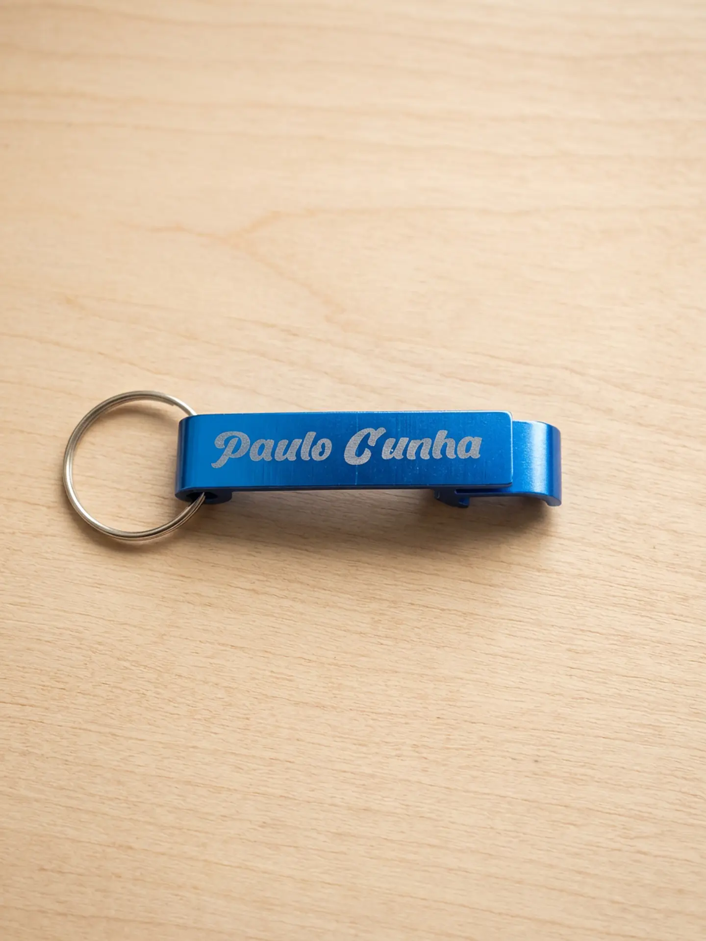 Porta-Chaves Abre-Latas em alumínio Personalizável 2