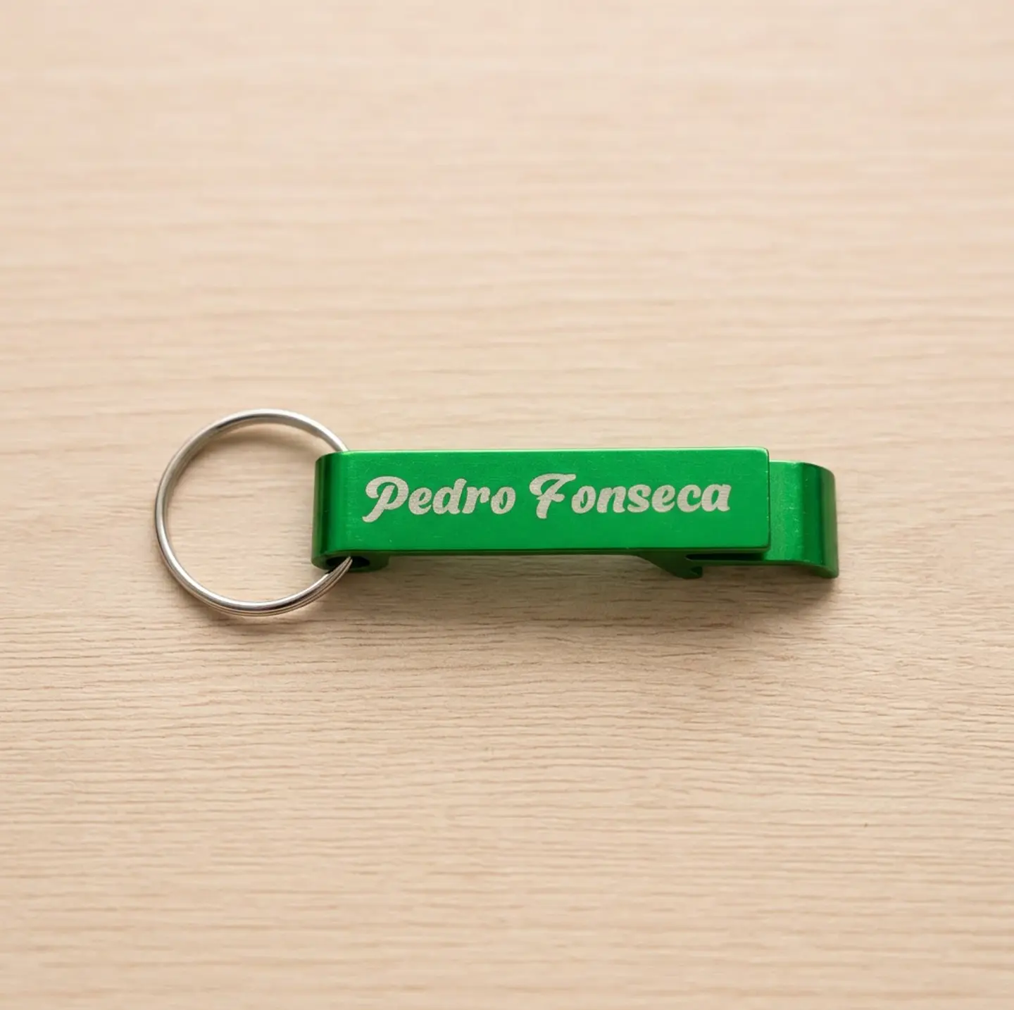 Porta-Chaves Abre-Latas em alumínio Personalizável 3