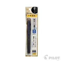 Lapiz Brush Pen 30kk Fino Negro Pilot