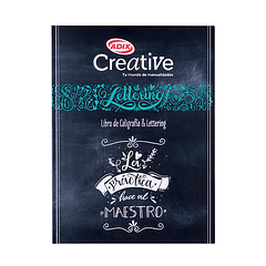 Libro para Caligrafía y Lettering CREATIVE