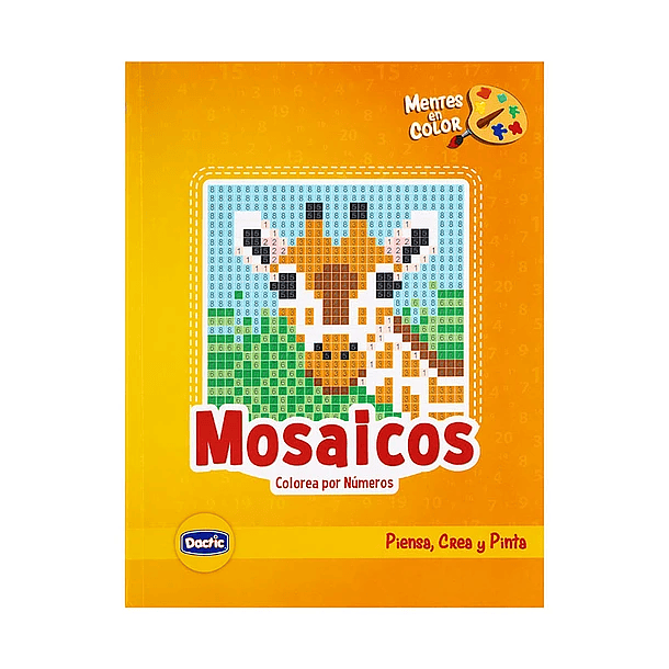 Libro para Colorear Mosaico Infantil DACTIC 1
