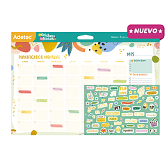 Planificador / Calendario Mensual diseño con folia 