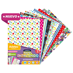 Papel entretenido Autoadhesivo A4 10 hojas