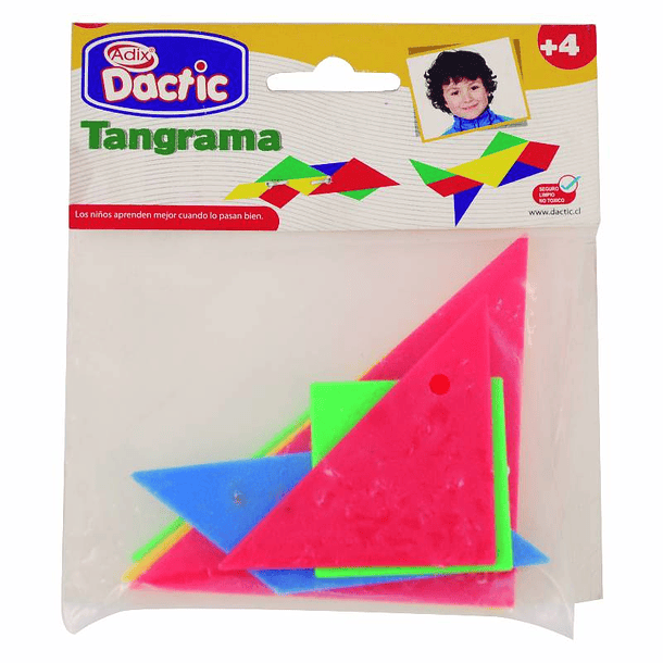 Tangrama Plástico 7pzs (001) DACTIC 2