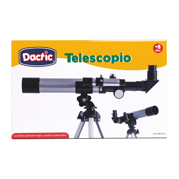 Telescopio Aluminio c/Trípode (084) DACTIC 2