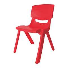 Silla 53x31x28,5cm Rojo (010) DACTIC