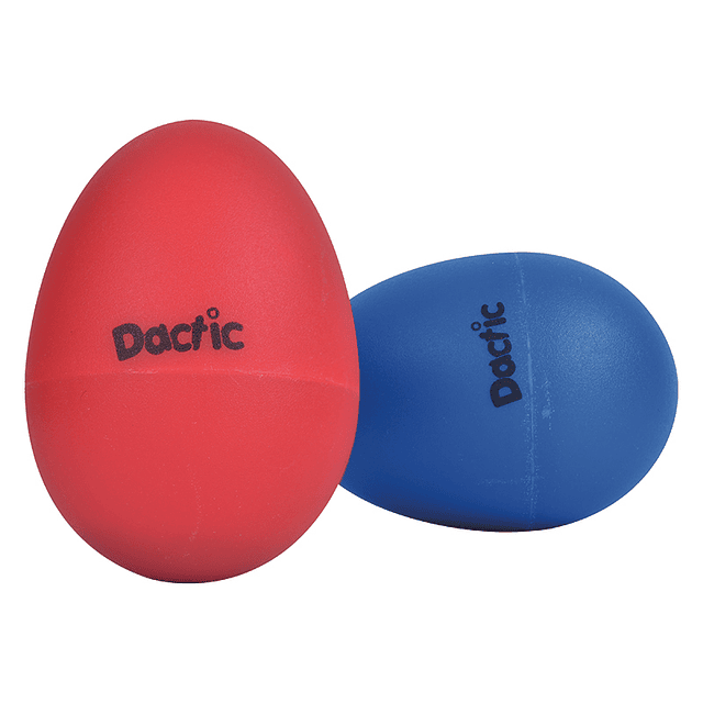 Huevo Sonajero Plástico 2u (012) DACTIC