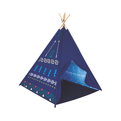 Carpa Tipi Azul 120x120x150cm (062) DACTIC