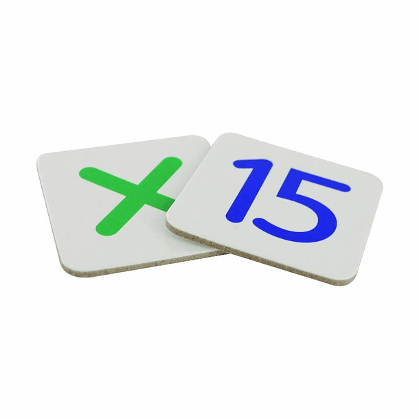 Número y Símbolo Matemático Cartón (035) DACTIC 3