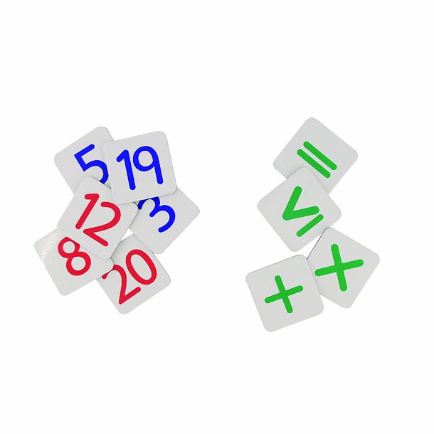 Número y Símbolo Matemático Cartón (035) DACTIC 4