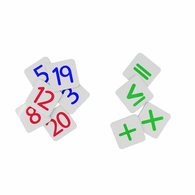 Número y Símbolo Matemático Cartón (035) DACTIC