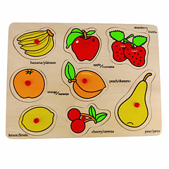 Encaje Fruta c/Mango Madera (005) DACTIC