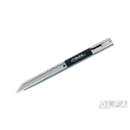 Cuchillo Standard de 9mm. de Acero Inoxidable y Ángulo de 30