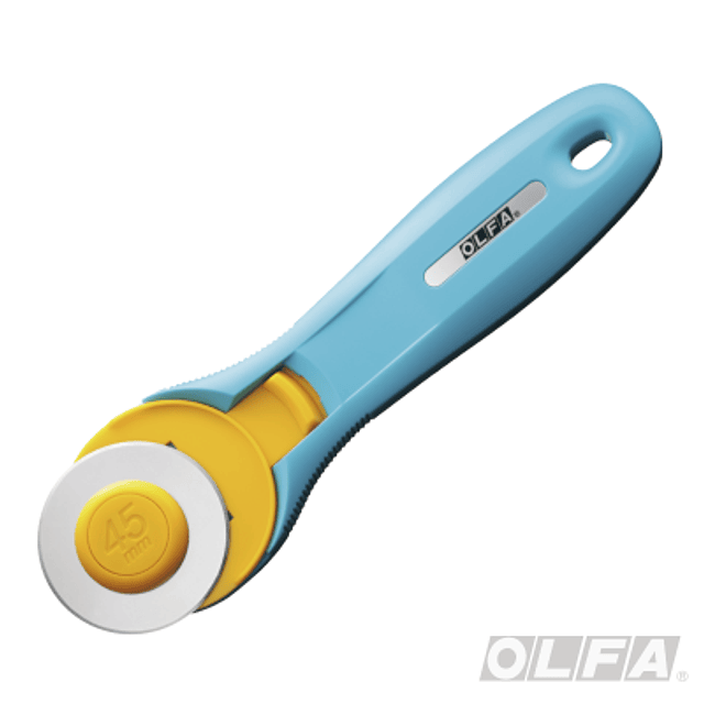 Cuchillo Rotativo de 45mm. para Tela Aqua color