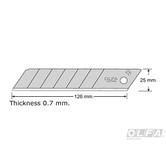 Repuesto Cuchillo ExtraFuerte 5u Blister