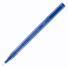 Tiralíneas Permanente 02 Azul PILOT