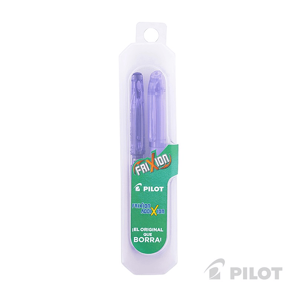 FriXion AddiXion Point + Destacador Pastel  Violeta 1