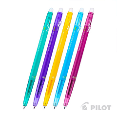 Lápiz Gel FRIXION SLIM 0.38 5u (07) V+HY+FG+WR+LB PILOT