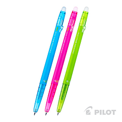 Lápiz Gel FRIXION SLIM 0.38 3u (10) LB+LG+RS PILOT