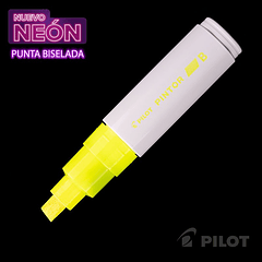 Marcador PINTOR Biselado Amarillo Neon PILOT