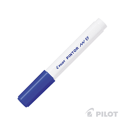 Marcador PINTOR Extra Fino Azul PILOT