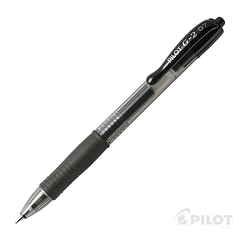 Lápiz Gel G-2 0.7 Negro PILOT