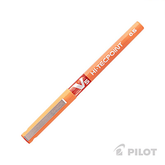 Lápiz Tinta HI-TECPOINT V5 Naranjo PILOT