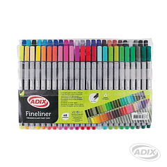 Fineliner 48 Colores (029) ADIX