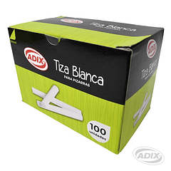 Tiza Blanca 100u (014) ADIX