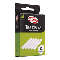 Tiza Blanca 12u (012) ADIX