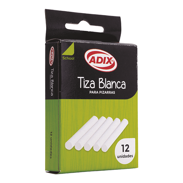 Tiza Blanca 12u (012) ADIX 1