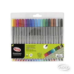 Fineliner 20 Colores (027) ADIX