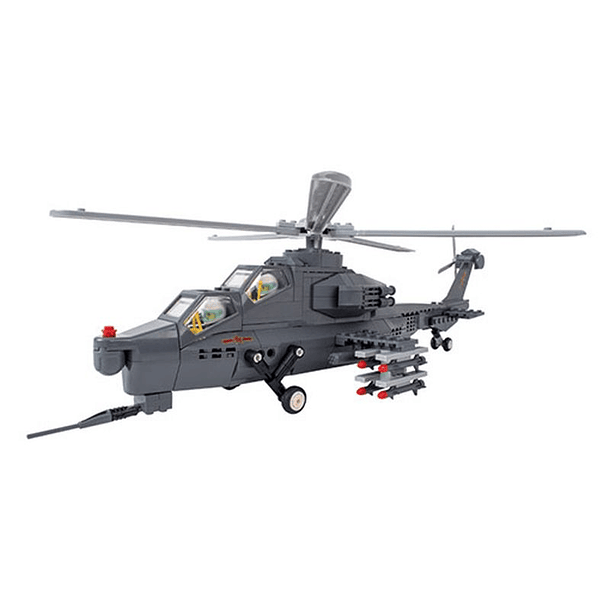 Helicóptero WZ-10 Armable (4002) WANGE 3