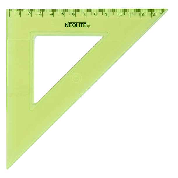 Set Geometría GREEN 30cm 4pzs (002) NEOLITE 3