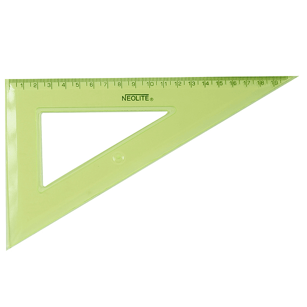 Set Geometría GREEN 30cm 4pzs (002) NEOLITE 4
