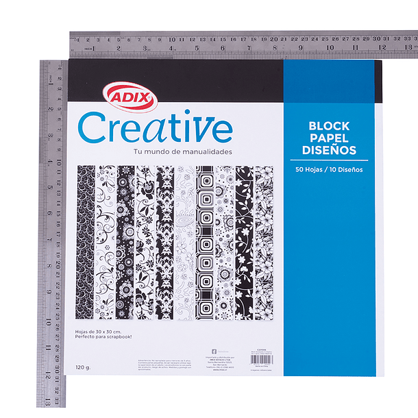 Papel Impreso 10 Diseños 50u (006) CREATIVE 2
